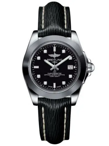 Breitling Galactic 32 Sleek Edition Stainless Steel / Trophy Black Diamond / Sahara W7133012/BF63/208X/A14BA.1