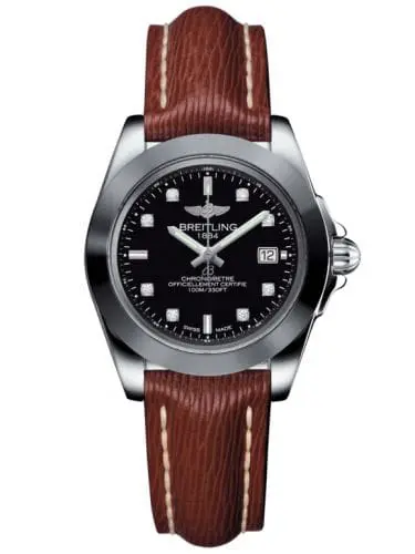 Breitling Galactic 32 Sleek Edition Stainless Steel / Trophy Black Diamond / Sahara W7133012/BF63/211X/A14BA.1