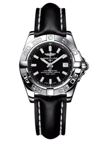 Breitling Galactic 32 Stainless Steel / Onyx Black / Calf A71356L2.BE76.408X