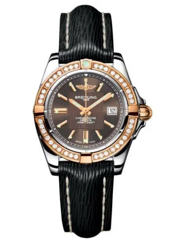 Breitling Galactic 32 Stainless Steel / Rose Gold / Diamond / Solar Bronze / Sahara C71356LA.Q581.208X