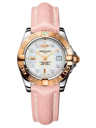 Breitling Galactic 32 Stainless Steel / Rose Gold / Pearl Diamond / Sahara C71356L2.A712.238X
