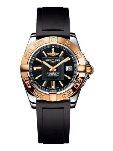 Breitling Galactic 32 Stainless Steel / Rose Gold / Trophy Black / Rubber C71356L2.BA12.133S