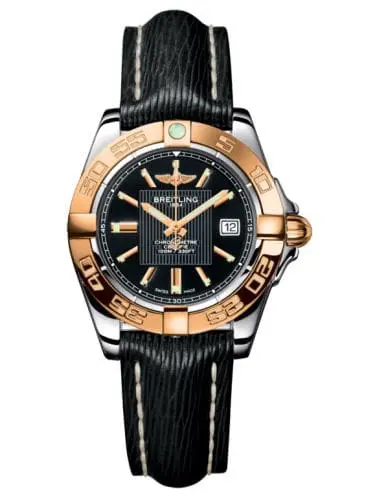 Breitling Galactic 32 Stainless Steel / Rose Gold / Trophy Black / Sahara C71356L2.BA12.208X