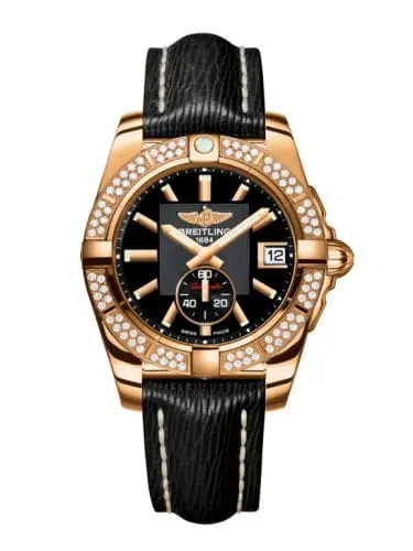 Breitling Galactic 36 Automatic Rose Gold / Diamond / Volcano Black / Sahara H3733053.BA54.213X