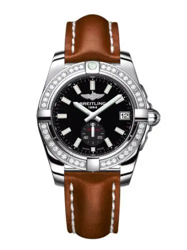Breitling Galactic 36 Automatic Stainless Steel / Diamond / Onyx Black / Calf A3733053/BE77/412X/A16BA.1