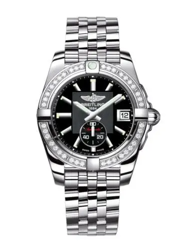 Breitling Galactic 36 Automatic Stainless Steel / Diamond / Volcano Black / Bracelet A3733053/BA33/376A