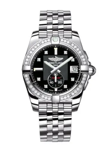 Breitling Galactic 36 Automatic Stainless Steel / Diamond / Volcano Black Diamond / Bracelet A3733053/BD02/376A