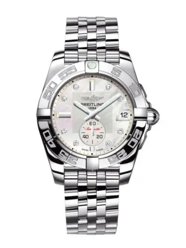 Breitling Galactic 36 Automatic Stainless Steel / Pearl Diamond / Bracelet A37330121A1A1