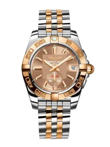Breitling Galactic 36 Automatic Stainless Steel / Rose Gold / Copperhead Bronze / Bracelet C3733012/Q584/376C