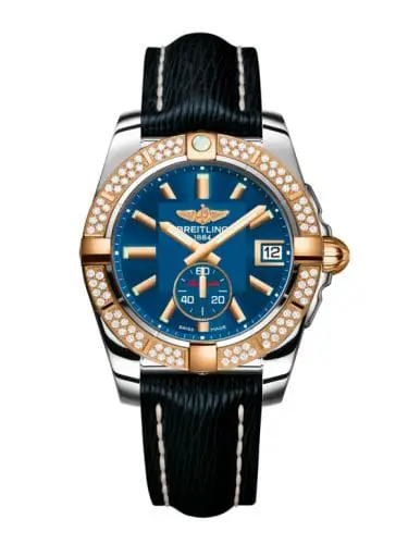 Breitling Galactic 36 Automatic Stainless Steel / Rose Gold / Diamond / Gun Blue / Sahara C3733053.C831.215X