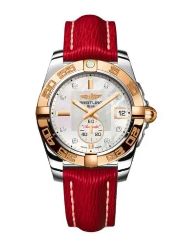 Breitling Galactic 36 Automatic Stainless Steel / Rose Gold / Pearl Diamond / Sahara C3733012/A725/214X/A16BA.1