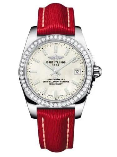 Breitling Galactic 36 Stainless Steel / Diamond / Pearl / Sahara A7433053.A779.214X