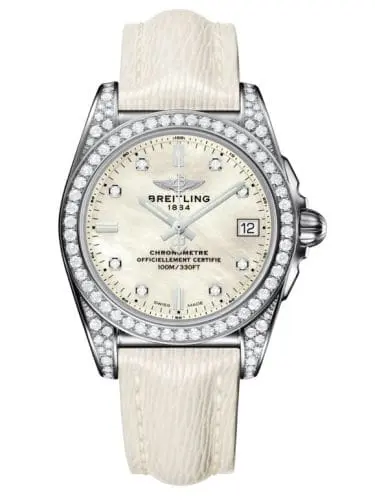 Breitling Galactic 36 Stainless Steel / Diamondworks / Pearl Diamond/ Sahara A7433063.A780.236X