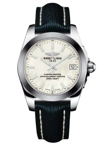 Breitling Galactic 36 Stainless Steel / SleekT / Pearl / Sahara W7433012.A779.215X