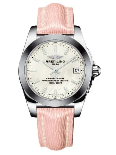 Breitling Galactic 36 Stainless Steel / SleekT / Pearl / Sahara W7433012.A779.239X