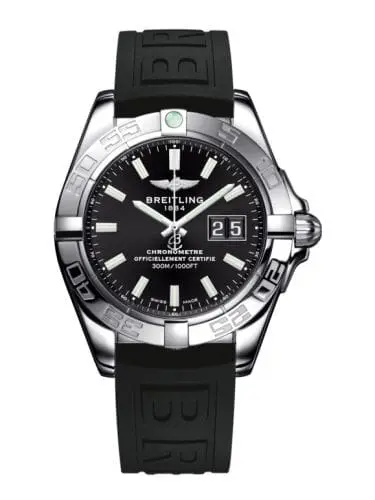 Breitling Galactic 41 Stainless Steel / Onyx Black / Rubber A49350L2.BE58.150S