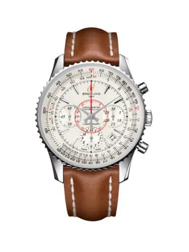 Breitling Montbrillant 01 Stainless Steel / Mercury Silver / Calf AB013012.G709.425X