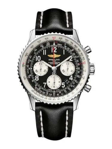Breitling Navitimer 01 43 Stainless Steel / Black Arabic / Calf / Pin AB012012/BB02/435X/A20BA.1