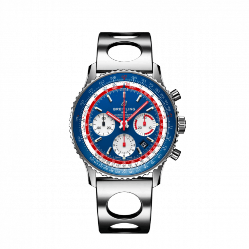 Breitling Navitimer 1 B01 Chronograph 43 Stainless Steel / Airline Editions Pan Am / Air Racer AB01212B1C1A2