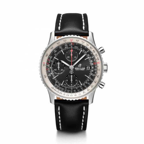 Breitling Navitimer 1 Chronograph 41 Stainless Steel / Black / Calf / Folding A13324121B1X2
