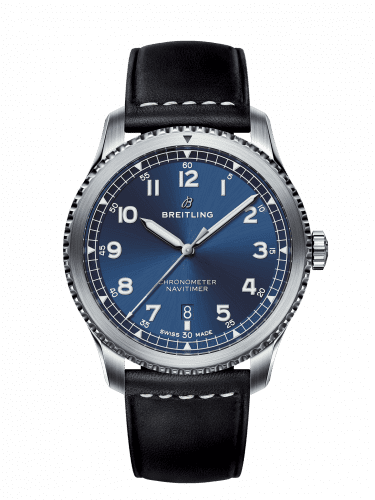 Breitling Navitimer 8 Automatic 41 Stainless Steel / Blue / Black Calf A17314101C1X2
