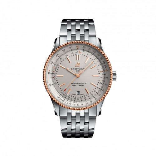 Breitling Navitimer Automatic 41 Automatic Stainless Steel / Rose Gold / Silver / Bracelet U17326211G1A1