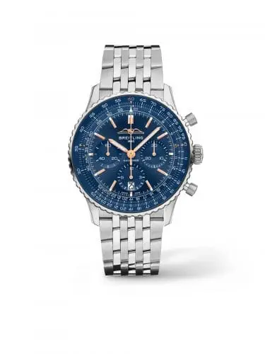 Breitling Navitimer B01 Chronograph 43 Stainless Steel / Wempe Signature Collection / Bracelet AB01387A1C1A1