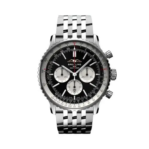 Breitling Navitimer B01 Chronograph 46 Stainless Steel / Black / Bracelet AB0137211B1A1