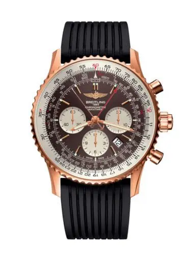 Breitling Navitimer Rattrapante Red Gold / Panamerican Bronze / Rubber RB031121.Q619.252S