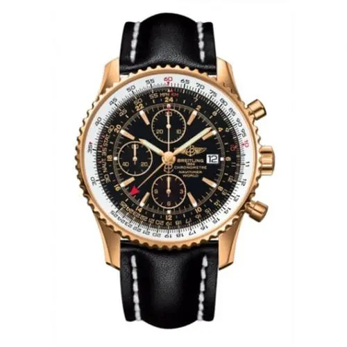 Breitling Navitimer World Red Gold / Black / Calf / Pin H2432212/B928/441X/R20BA.1