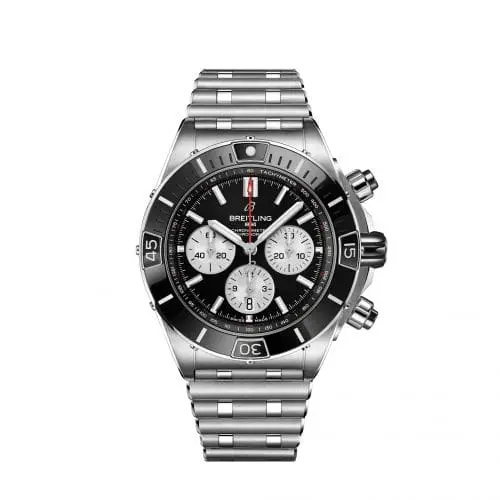 Breitling Super Chronomat B01 44 Stainless Steel / Black / Rouleaux AB0136251B1A1