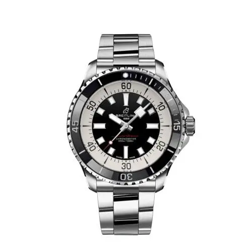 Breitling SuperOcean Automatic 44 Stainless Steel / Black / Bracelet A17376211B1A1