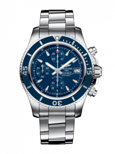 Breitling Superocean Chronograph 42 Stainless Steel / Blue / Bracelet A13311D11C1A1