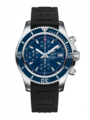 Breitling Superocean Chronograph 42 Stainless Steel / Blue / Rubber / Pin A13311D1/C971/150S/A18S.1