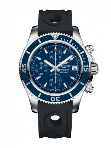 Breitling Superocean Chronograph 42 Stainless Steel / Blue / Rubber / Pin A13311D1/C971/225S/A18S.1