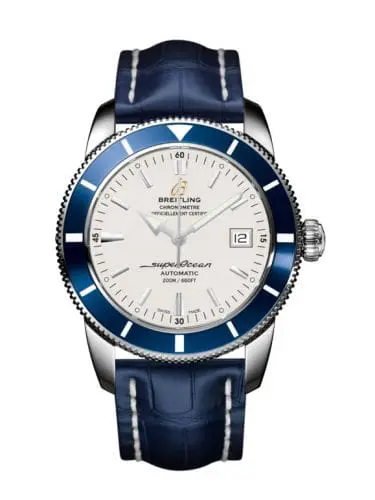Breitling Superocean Heritage 42 Stainless Steel / Blue / Stratus Silver / Croco A1732116.G717.731P