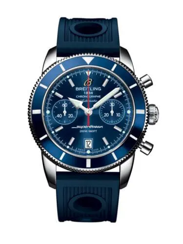 Breitling Superocean Heritage 44 Chronograph Stainless Steel / Blue / Blue / Rubber A2337016.C856.211S