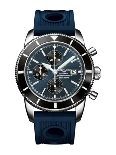 Breitling Superocean Heritage 46 Chronograph Stainless Steel / Black / Gun Blue / Calf A1332024.C817.441X