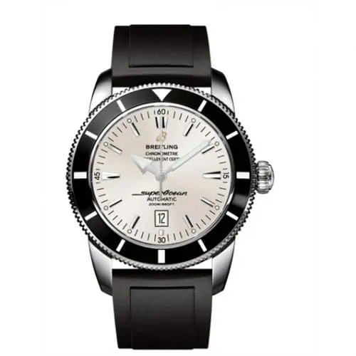 Breitling Superocean Heritage 46 Stainless Steel / Black / Stratus Silver / Rubber A1732024.G642.135S