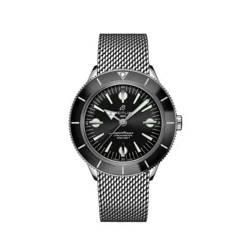 Breitling Superocean Heritage '57 Stainless Steel / Black / Mesh A10370121B1A1