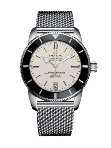 Breitling Superocean Heritage II 42 Stainless Steel / Black / Silver / Bracelet AB201012/G827/154A