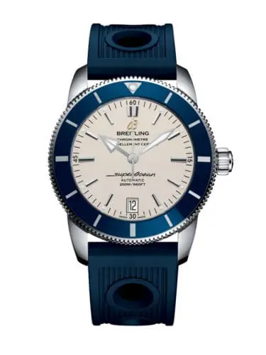 Breitling Superocean Heritage II 42 Stainless Steel / Blue / Silver / Rubber / Pin AB201016/G827/211S/A20S.1