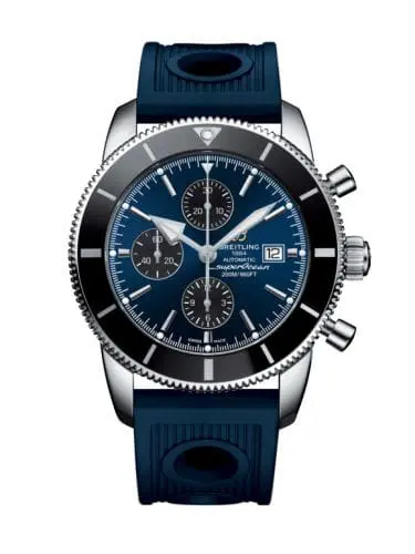 Breitling Superocean Heritage II 46 Chronograph Stainless Steel / Black / Blue / Rubber A1331212/C968/205S