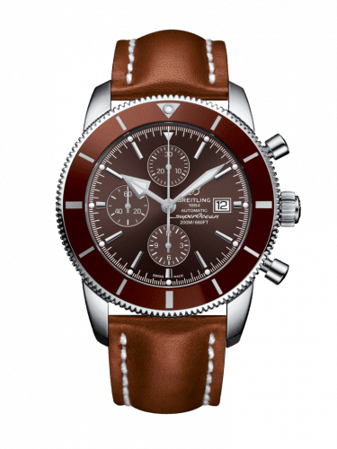 Breitling Superocean Heritage II 46 Chronograph Stainless Steel / Bronze / Bronze / Calf / Pin A1331233/Q616/439X/A20BA.1
