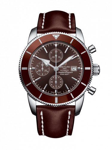 Breitling Superocean Heritage II 46 Chronograph Stainless Steel / Bronze / Bronze / Calf / Pin A1331233/Q616/443X/A20BA.1