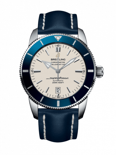 Breitling Superocean Heritage II 46 Stainless Steel / Blue / Silver / Calf / Pin AB202016/G828/101X/A20BA.1