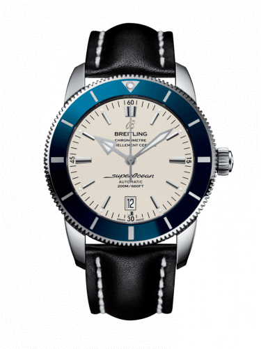 Breitling Superocean Heritage II 46 Stainless Steel / Blue / Silver / Calf / Pin AB202016/G828/441X/A20BA.1