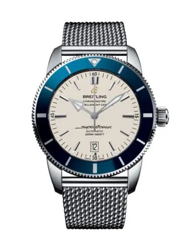 Breitling Superocean Heritage II 46 Stainless Steel / Blue / Silver / Milanese AB202016/G828/152A
