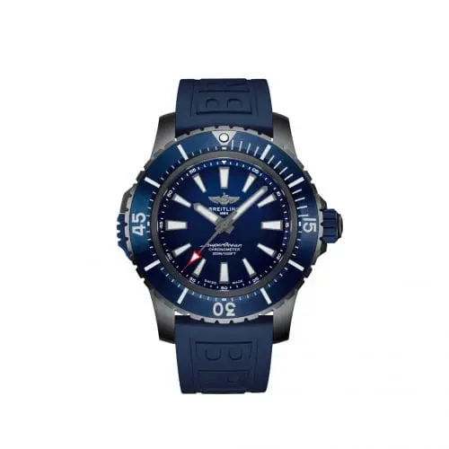 Breitling Superocean II 48 Titanium / Blue / Rubber / Pin V17369161C1S1