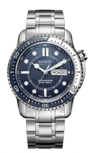 Bremont Supermarine S500 Blue Bracelet S500BLbr